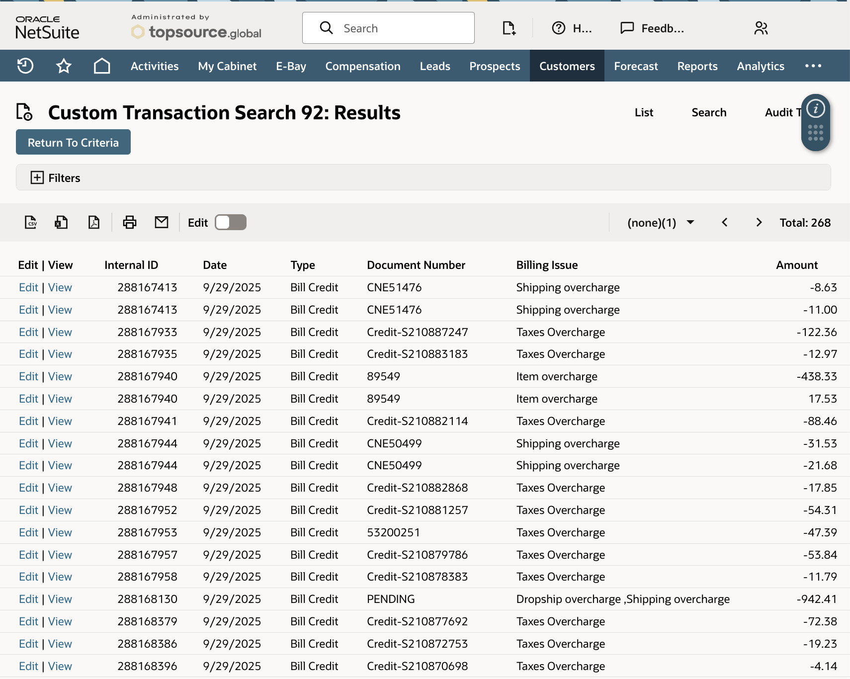 Automated Bill Credit Creation | NetSuite AP Exception Handling