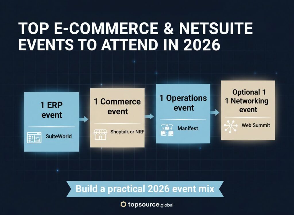e-commerce and NetSuite events 2026 planning framework for operators