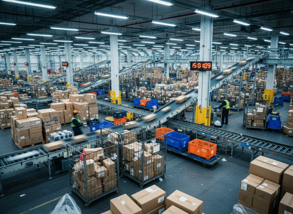 carrier hub backlog during peak season 2026 fulfillment